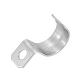 1 in. Electrical Metallic Tube (EMT) Push-On 1-Hole Pipe Straps for Conduit Installation (50 Pack)