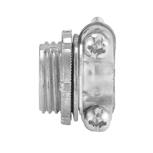 1/2 in. Non-Metallic Twin-Screw Clamp Connector for NM Sheathed Cable Conduit (100 Pack)