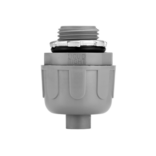 3/8 in. NPT Straight Liquid Tight Conduit Fitting Connectors (25 Pack)