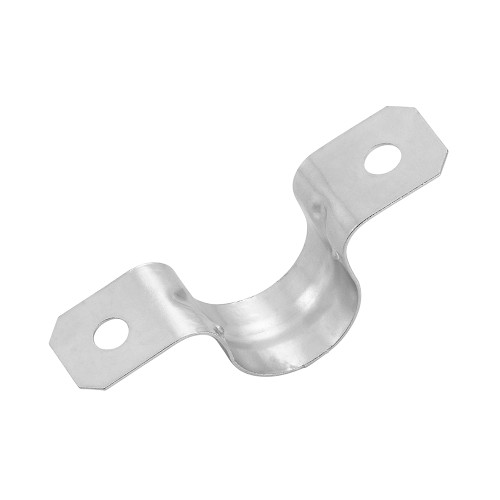 1/2 in. Rigid or RMC Push-On 2-Hole Pipe Straps for Conduit Installation (100 Pack)