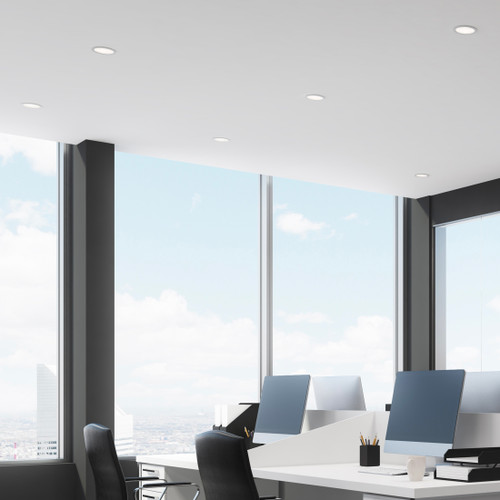 4 in. Recessed Commercial LED Downlight, Selectable Color Temperature / Wattage, up to 1450 Lumens