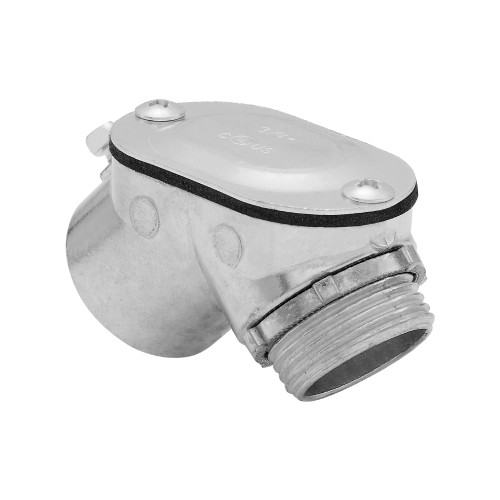 3/4 in. Conduit Pull Elbow, EMT to Box Fitting for Wire Installation, 90-Degree Bend, Threaded (6 Pack)