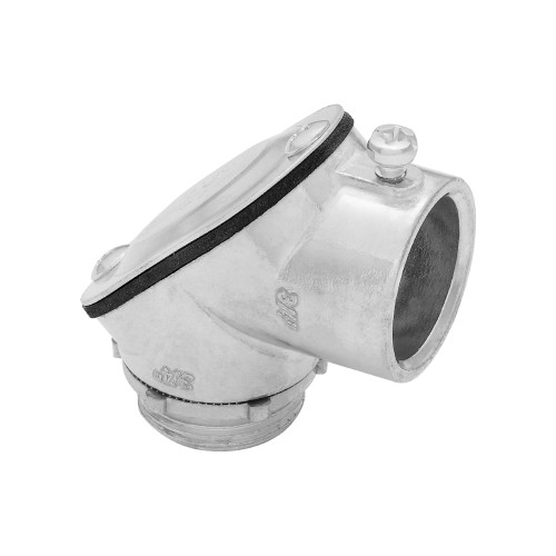 3/4 in. Conduit Pull Elbow, EMT to Box Fitting for Wire Installation, 90-Degree Bend, Threaded (6 Pack)