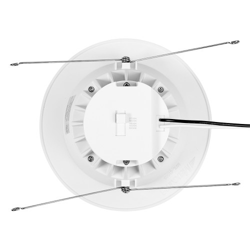 5 in. & 6 in. Retrofit Round Recessed Anti-Glare LED Downlight, White Trim, 1300 Lumens, 5 CCT 2700K-5000K