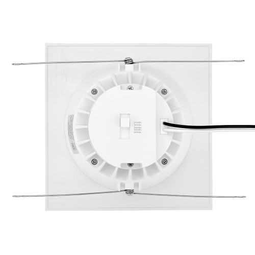 5 in. & 6 in. Retrofit Square Recessed Anti-Glare LED Downlight, White Trim, 1300 Lumens, 5 CCT 2700K-5000K