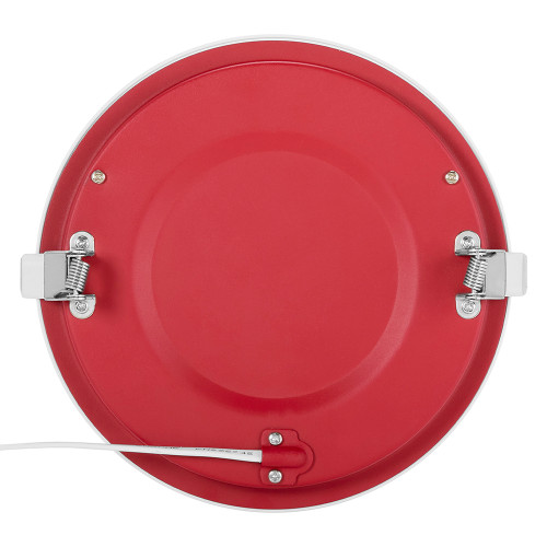 6 in. 2 Hour Fire Rated Slim Recessed LED Downlight, Canless IC Rated, 1100 Lumens, 5 CCT Color Selectable 2700K-5000K