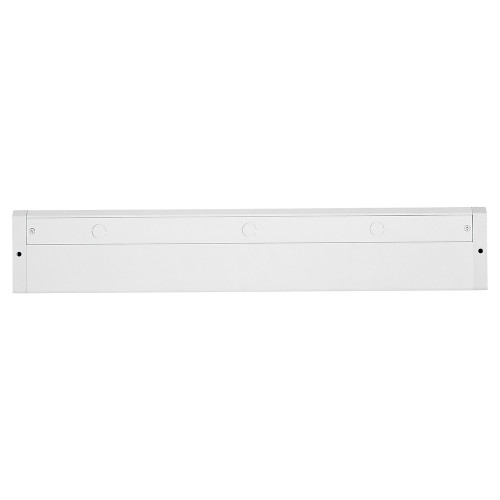 18 in. LED Under Cabinet Light, Dimmable, Linkable, Hardwired or Plug & Play, 700 Lumens, 5 CCT 2700K - 5000K, White, On/Off Switch