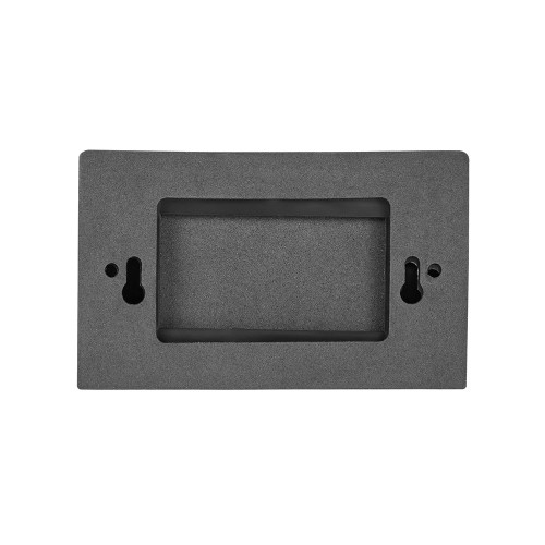 1-Gang Horizontal Outdoor Outlet Cover Box Heavy Duty Weather Resistant, Black (2-Pack)