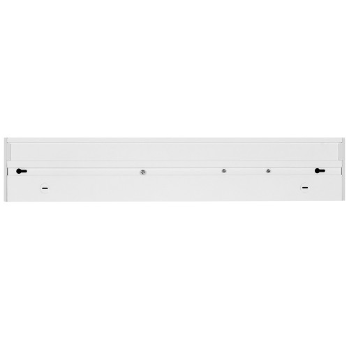 18 in. LED Under Cabinet Light, Hardwired, 700 Lumens, 5 CCT 2700K - 5000K, White, On/Off Switch