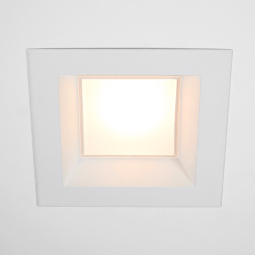 8 in. Recessed Commercial LED Square Downlight, Selectable Color Temperature / Wattage, up to 2550 Lumens