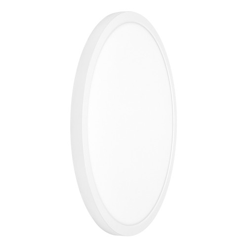 19 in. LED Flush Mount Ceiling Light, 5 CCT 2700K-5000K, 2500 Lumens, Dimmable