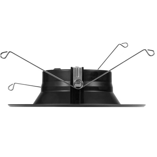 5 in. and  6 in. 5 CCT Retrofit Recessed LED Downlight, Black Trim, 1100 Lumens, Color Selectable 2700K-5000K (12-Pack)