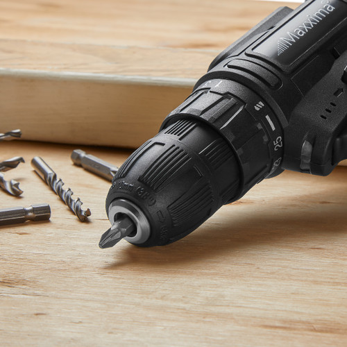 12V Cordless Power Drill Kit with Battery & Charger, High-Speed, 1400 RPM, 25+1 Torque Control