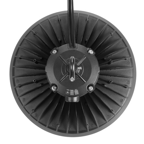 12 in. LED UFO High Bay Motion Sensor Light Fixture, Hardwired, 40,800 Lumens, 3 CCT 4000K-5700K, Selectable Wattage 150-240