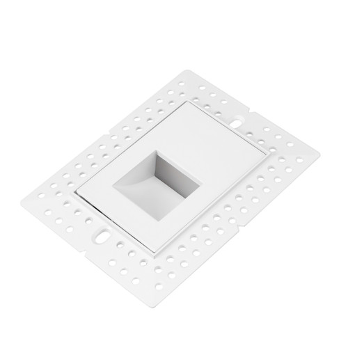 Vertical Trimless LED Step Light, Indoor/Outdoor Stair Light, 5 CCT Color Selectable 2700K-5000K, White