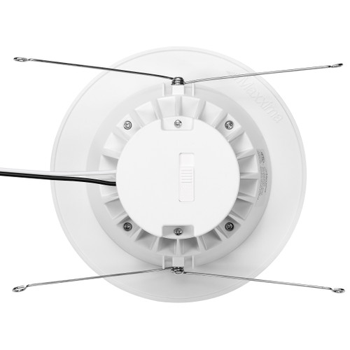 5 in. and 6 in. Retrofit Round Recessed Anti-Glare LED Downlight, White Trim Black Baffle, 1200 Lumens, 5 CCT 2700K-5000K