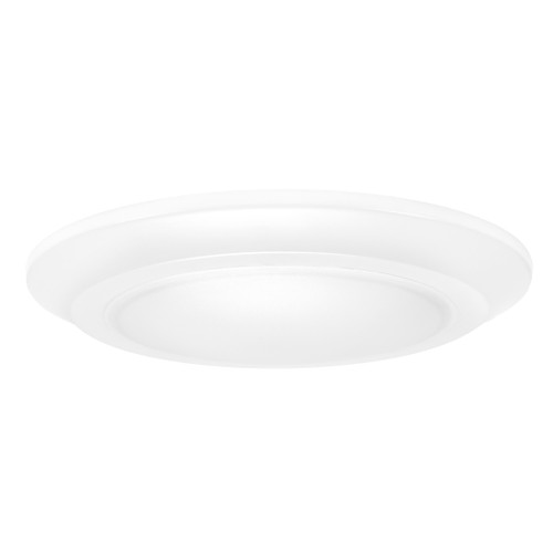 10 in. LED Round Disk Light Ceiling Fixture, 5 CCT 2700K-5000K, 2000 Lumens, Dimmable