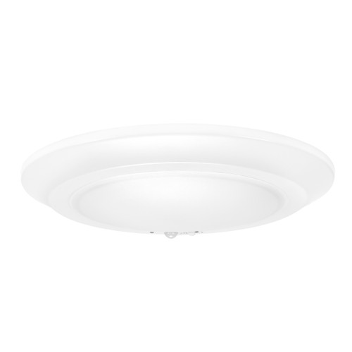 10 in. Round LED Disk Light Ceiling Fixture, Motion Sensor & Dusk to Dawn, 5 CCT 2700K-5000K, 2000 Lumens