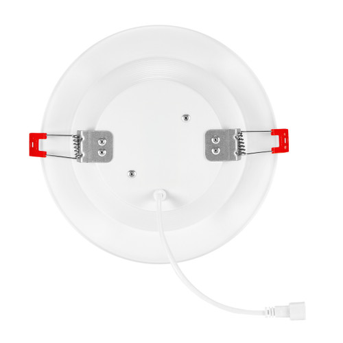 6 in. Recessed LED Downlight, Canless w/ Deep Baffle, 1200 Lumens, 5 CCT Color Selectable 2700K-5000K