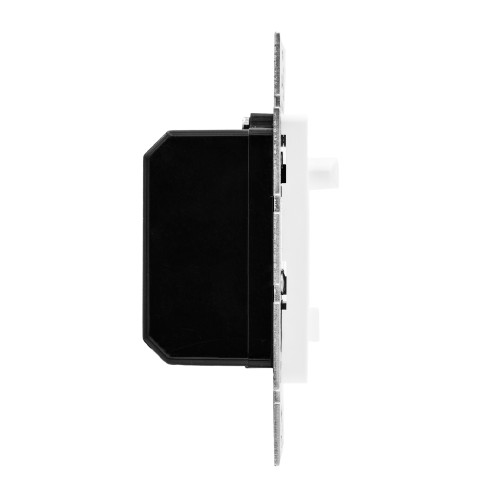 3-Way / Single Pole Dimmer Light Switch 600 Watt, LED Compatible, Wall Plate Included, White