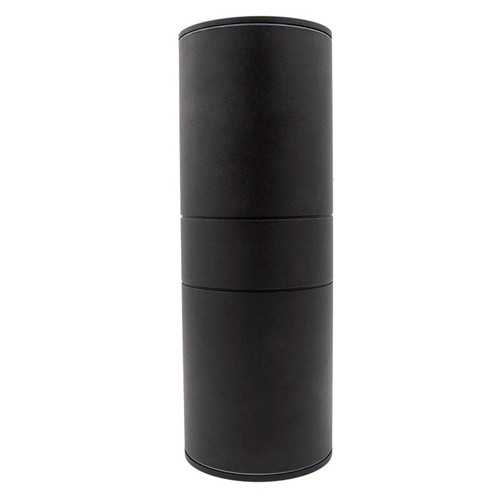 LED Cylinder Outdoor Wall Wash, Up and Down Sconce Light, 24 Watt, 1680 Lumens, 3000K Warm White, Black - 12 in. Height