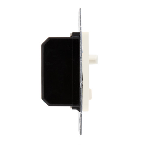 3-Way / Single Pole Dimmer Light Switch 600W, Indicator Light, LED Compatible, Wall Plate Included, Almond