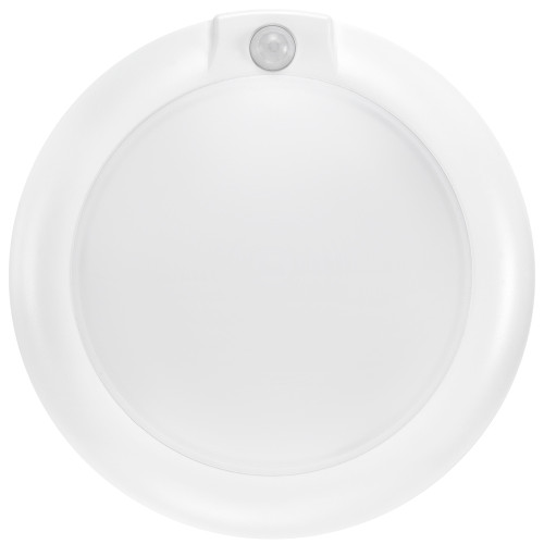 6 in. Round, Motion Sensor LED Ceiling Mount Light Fixture, 3000K Warm White, 600 Lumens