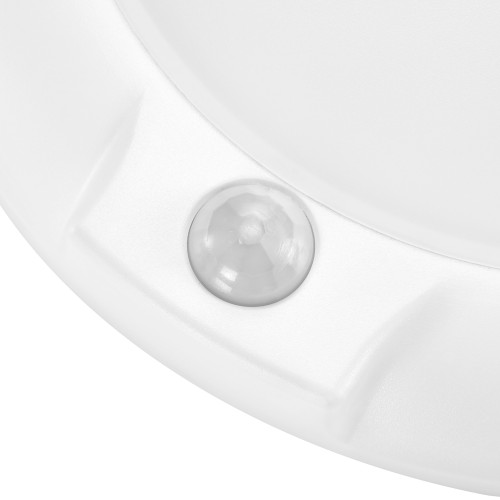 6 in. Round, Motion Sensor LED Ceiling Mount Light Fixture, 3000K Warm White, 600 Lumens