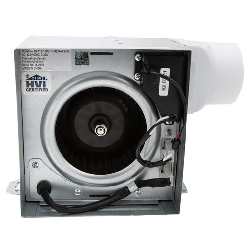 70 CFM Bathroom Exhaust Fan, 2 Sones Quiet Operation, Built-in LED Light, Ceiling Mounted