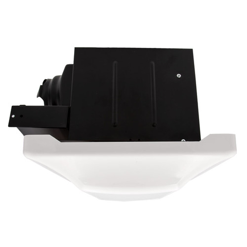 90 CFM Bathroom Exhaust Fan, 1 Sone Quiet Operation, Built-in LED Light, Ceiling Mounted