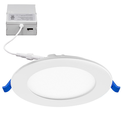 4” 5 CCT Slim Recessed LED Downlight, 2700-5000K