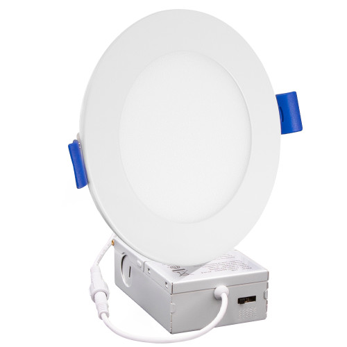 4” 5 CCT Slim Recessed LED Downlight, 2700-5000K