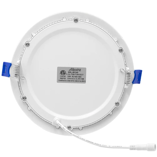 6 in. Slim Round Recessed LED Downlight, Canless IC Rated, 1050 Lumens, 5 CCT Color Selectable 2700K-5000K (12 Pack)