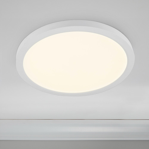 12 in. LED Flush Mount Ceiling Light, 5 CCT 2700K-5000K, 2300 Lumens, Dimmable