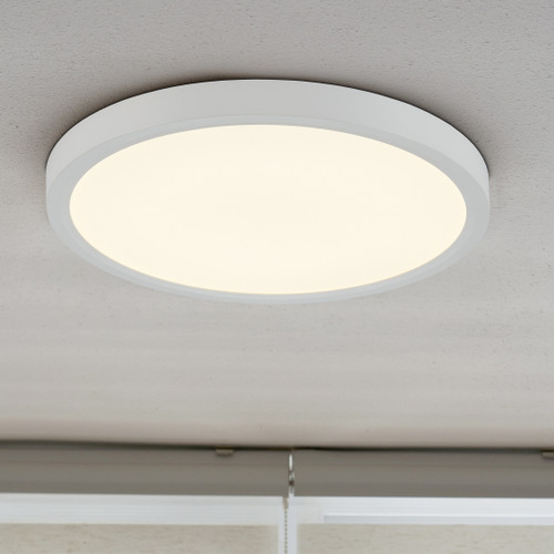 9 in. LED Flush Mount Ceiling Light, 5 CCT 2700K-5000K, 1500 Lumens, Dimmable