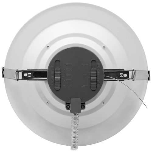 10 in. Recessed Commercial LED Downlight, Selectable Color Temperature / Wattage, up to 3000 Lumens
