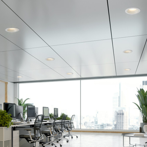 10 in. Recessed Commercial LED Downlight, Selectable Color Temperature / Wattage, up to 4150 Lumens