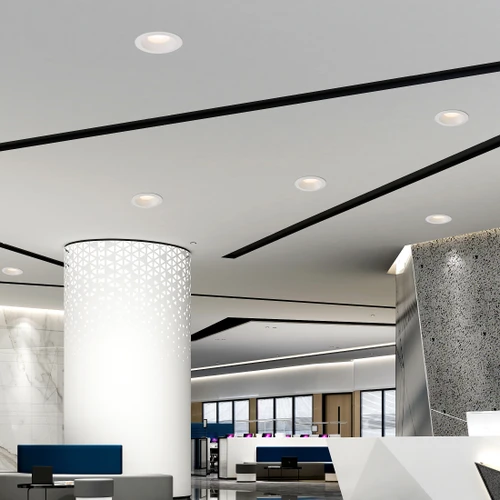 10 in. Recessed Commercial LED Downlight, Selectable Color Temperature / Wattage, up to 4150 Lumens