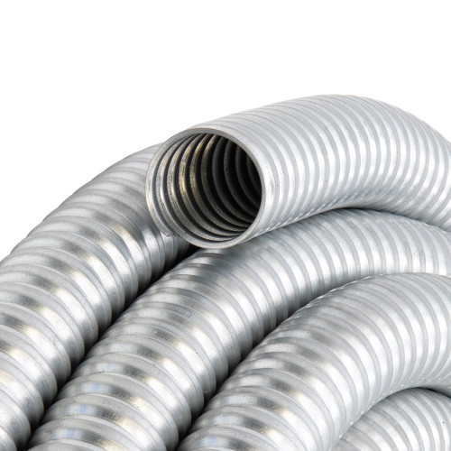 3/4 in. x 25 ft. Galvanized Steel Flexible Electrical Conduit, Greenfield Electrical
