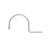 1 in. Rigid or RMC Push-On 1-Hole Pipe Straps for Conduit Installation (25 Pack)
