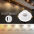 4 in. Low Kelvin Slim Round Recessed Anti-Glare LED Downlight, White Trim, Canless IC Rated, 1200 Lumens, 5 CCT 2200K-3500K