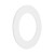 4 in. Goof Rings for Recessed Lights, Can or Canless Downlight Trim Ring, White (12-Pack) 