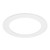 6 in. Goof Rings for Recessed Lights, Can or Canless Downlight Trim Ring, White (12-Pack) 
