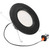 5 in. and 6 in. Adjustable Recessed LED Gimbal Downlight, Black Plastic Trim, 1000 Lumens, 5 CCT Color Selectable 2700K-5000K