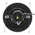 5 in. and 6 in. Adjustable Recessed LED Gimbal Downlight, Black Plastic Trim, 1000 Lumens, 5 CCT Color Selectable 2700K-5000K