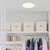 14 in. LED Flush Mount Ceiling Light, 5 CCT 2700K-5000K, 2500 Lumens