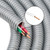 100 Ft. 14 AWG White THHN Stranded Copper Electrical Wire, 600V