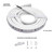 60 in. Hardwired, White, Integrated LED, Under Cabinet Light, 2300 Lumens, 3000K Warm White, 120-Volt Cove Light