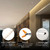 60 in. Hardwired, White, Integrated LED, Under Cabinet Light, 2300 Lumens, 3000K Warm White, 120-Volt Cove Light