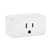 Smart WiFi Outlet Adapter, One Outlet Smart Plug, Works With Google Home / Alexa, App Control, 2.4 GHz WiFi (2 Pack)